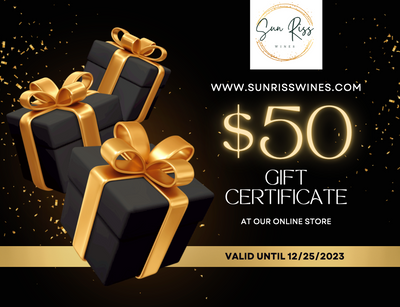 Sun Riss Wines - Gift card